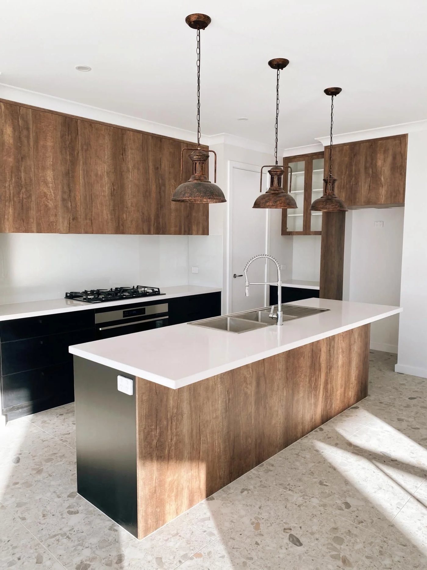 Kitchen cabinets